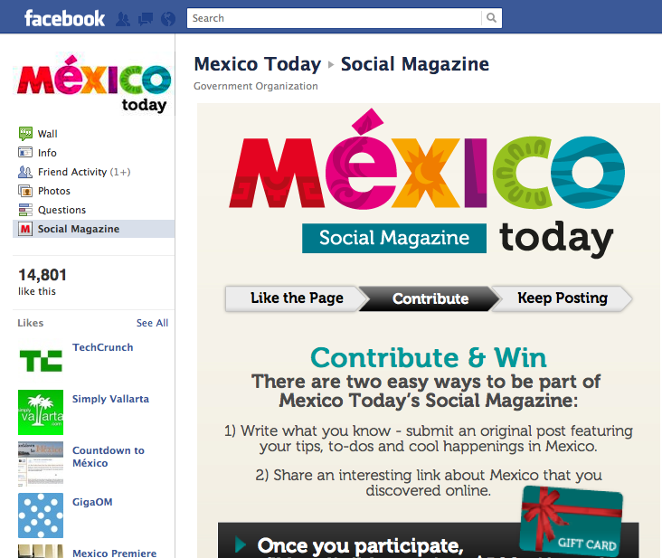 Mexico Today Social Magazine on Facebook
