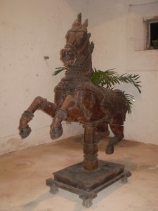 Statue at Hacienda San Antonio Millet