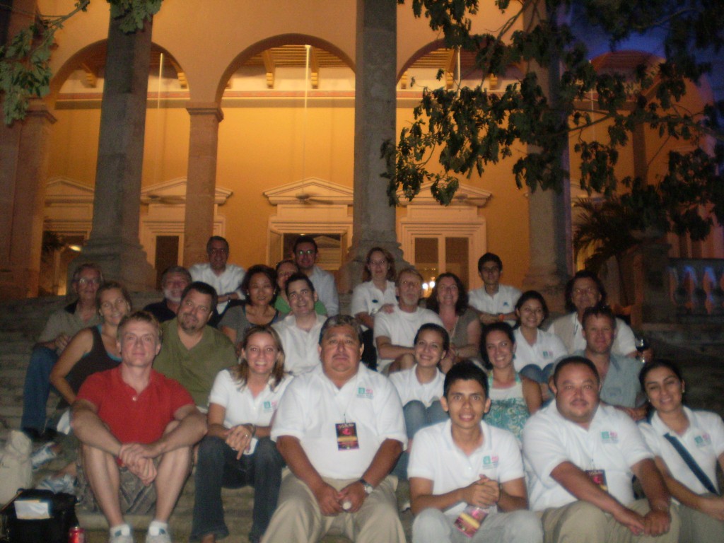 Our group in front of Hacienda San Antonio Millet