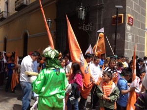 Festivities in Puebla